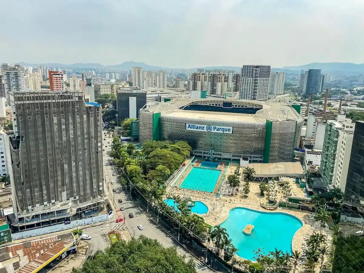 Apartamento Novo E Luxuoso Ao Lado Do Allianz Sao Paulo 0*,  Brazil